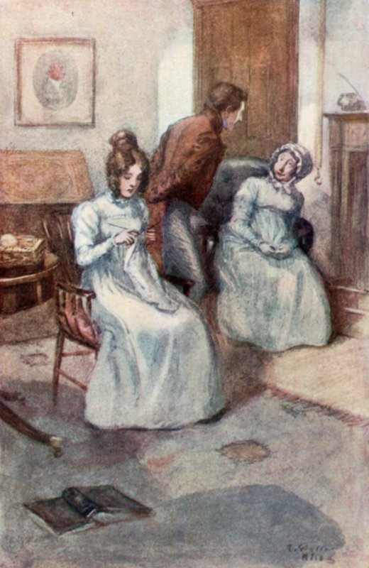 简·奥斯汀的Northanger修道院的插图 作者 亚瑟·沃利斯·米尔斯
