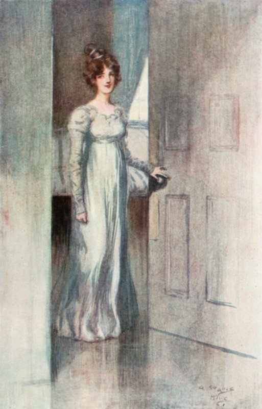 简·奥斯汀的Northanger修道院的插图 作者 亚瑟·沃利斯·米尔斯