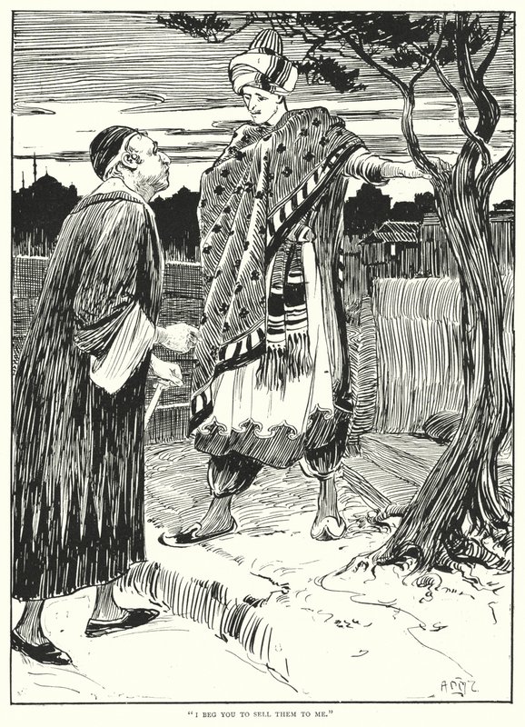 "I beg you to sell them to me" (engraving) 作者 亚瑟·大卫·麦考密克