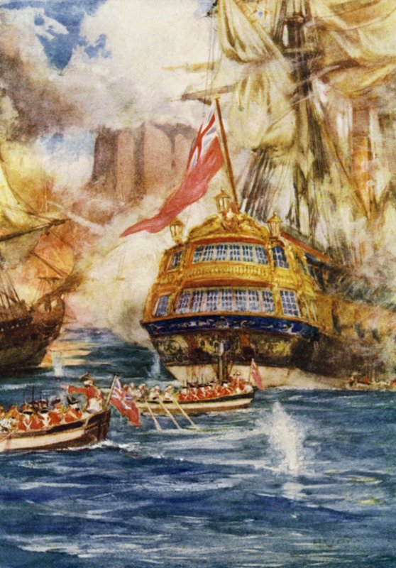 杰里亚的风暴，1756年 作者 亚瑟·大卫·麦考密克