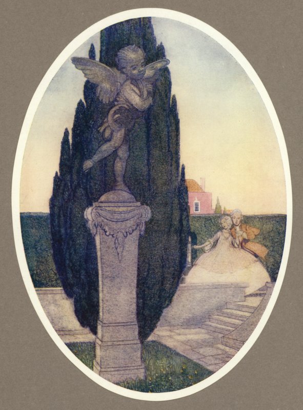 来吧！来吧，亲爱的(彩色平版印刷) 作者 亚瑟·乔治·沃茨（Arthur George Watts）