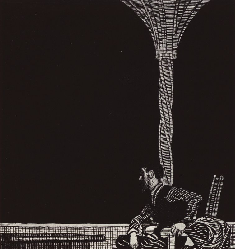 哦睡觉！ 哦温柔的睡眠（石版画） 作者 亚瑟·乔治·沃茨（Arthur George Watts）
