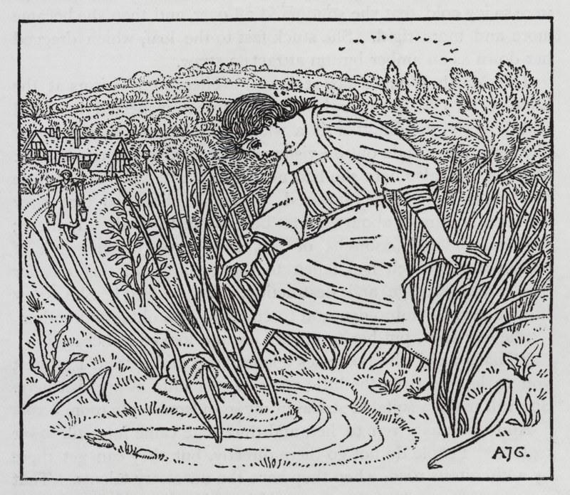 Hans Christian Andersen: The Girl who trod on the loaf (litho) 作者 亚瑟·约瑟夫·加斯金
