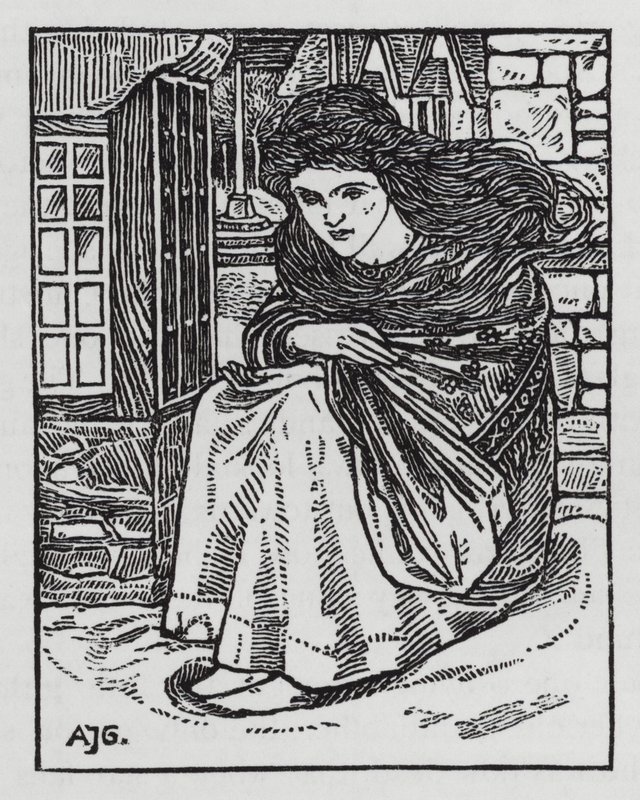 Hans Christian Andersen: The Little Match Girl (litho) 作者 亚瑟·约瑟夫·加斯金