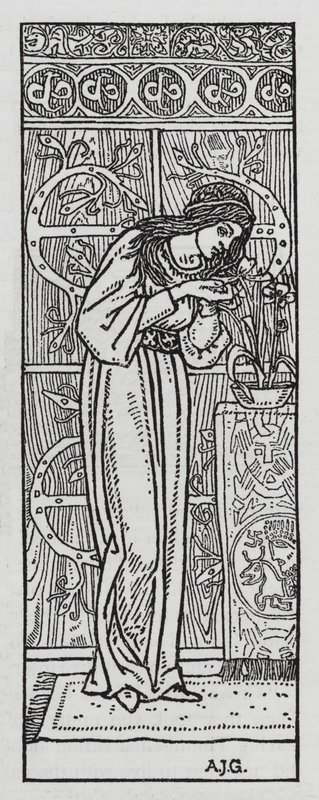 Hans Christian Andersen: Thumbelina (litho) 作者 亚瑟·约瑟夫·加斯金