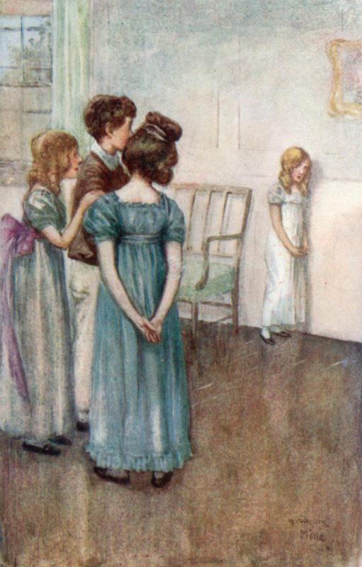 简·奥斯汀的Northanger修道院的插图 作者 亚瑟·沃利斯·米尔斯