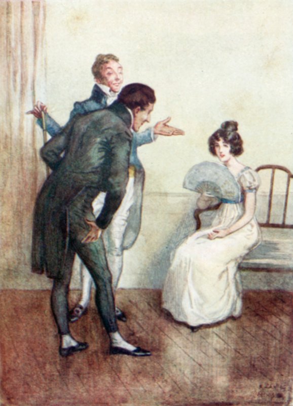 简·奥斯汀的Northanger修道院的插图 作者 亚瑟·沃利斯·米尔斯