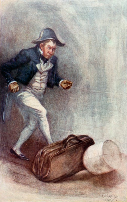 简·奥斯汀的Northanger修道院的插图 作者 亚瑟·沃利斯·米尔斯
