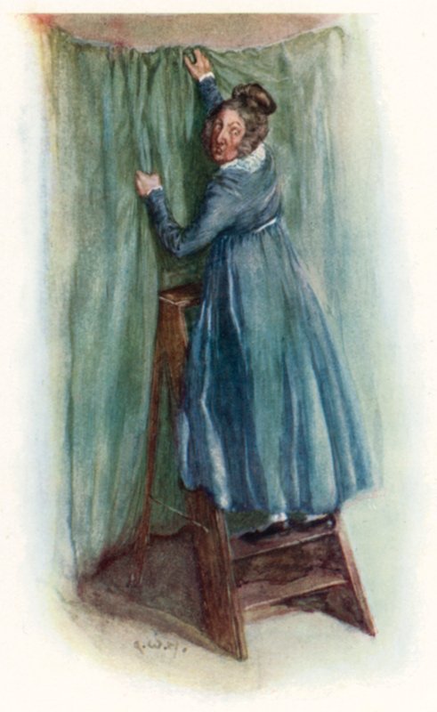 简·奥斯汀的Northanger修道院的插图 作者 亚瑟·沃利斯·米尔斯