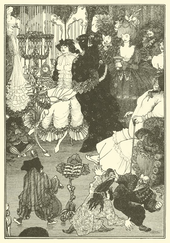 The Toilet of Helen (lithograph) 作者 奥布里（后）比尔兹利