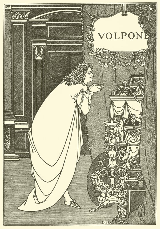 Volpone 作者 奥布里·比尔兹利