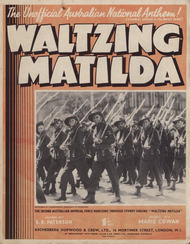 Waltzing Matilda，音乐封面 作者 澳大利亚摄影师