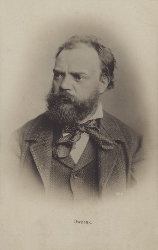 捷克作曲家Antonin Dvorak 作者 奥地利摄影师