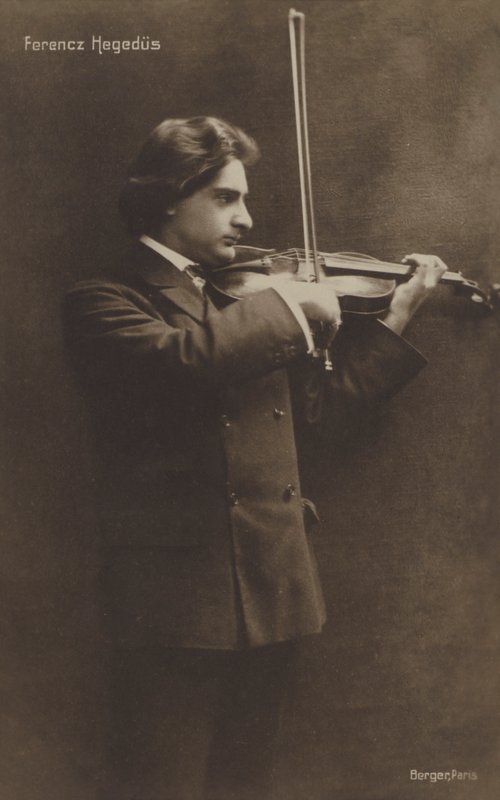 Ferencz Hegedus，匈牙利小提琴家 作者 奥地利摄影师