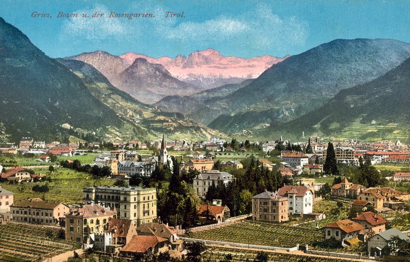 Gries，Bolzano U玫瑰园，蒂罗尔 作者 奥地利摄影师