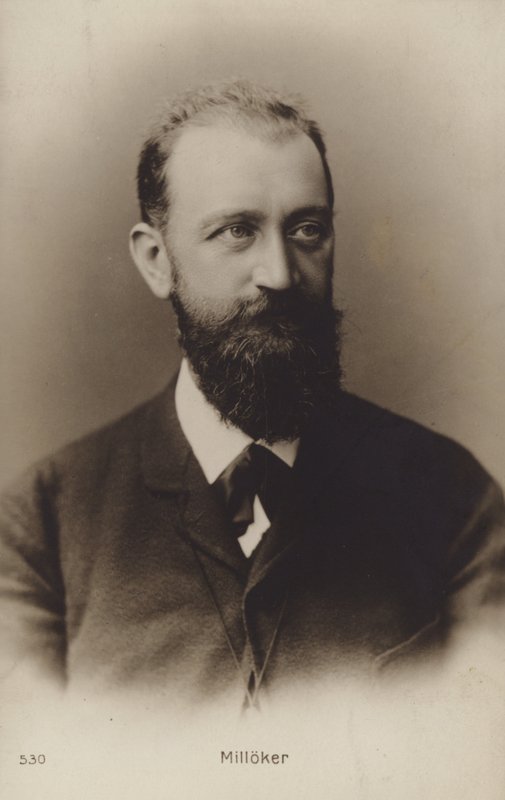 Carl Millocker的肖像 作者 奥地利摄影师