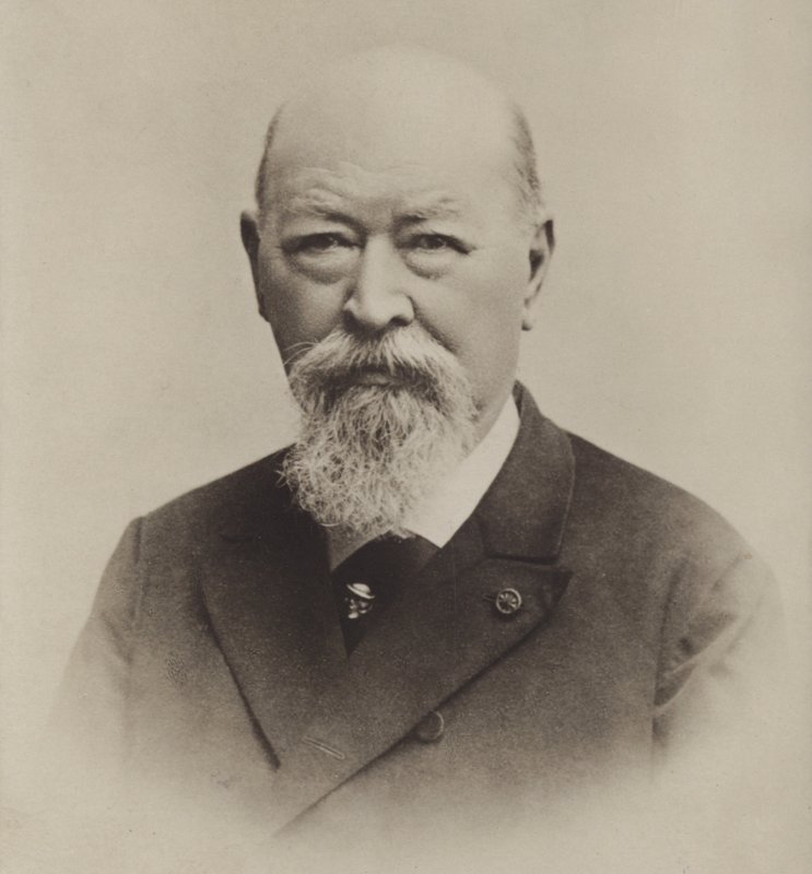 Franz von Souppe的肖像 作者 奥地利摄影师