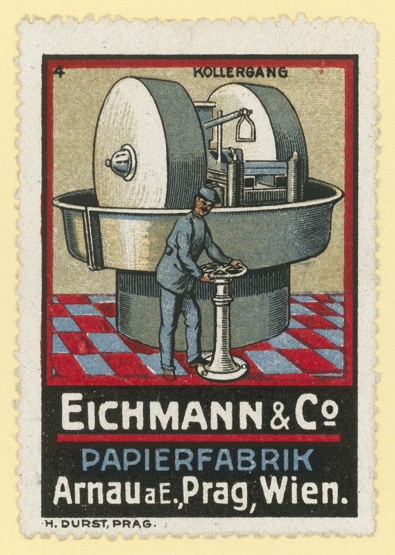 Eichmann＆Co纸张制造商，Arnau am Elbe，布拉格，维也纳 作者 奥地利学派