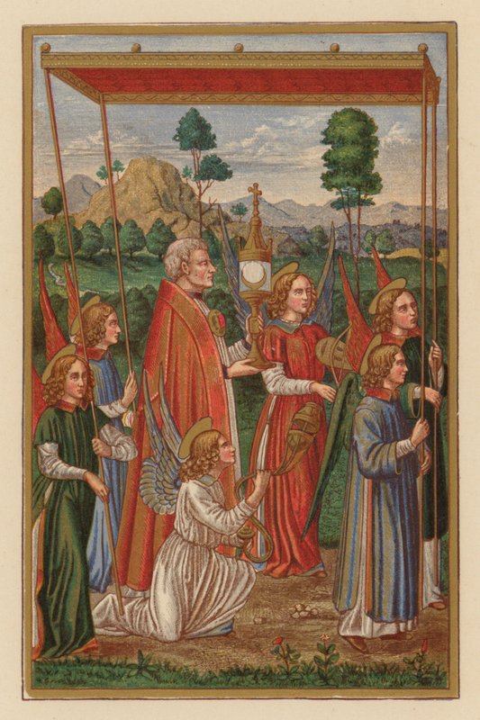 Festum Corporis D N J Chr (chromolitho) 作者 奥地利学派