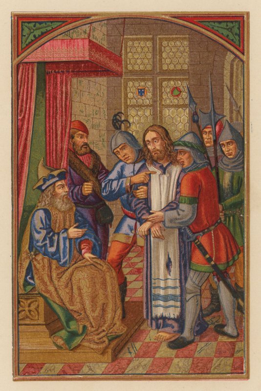Herodes illudit Domino (chromolitho) 作者 奥地利学派