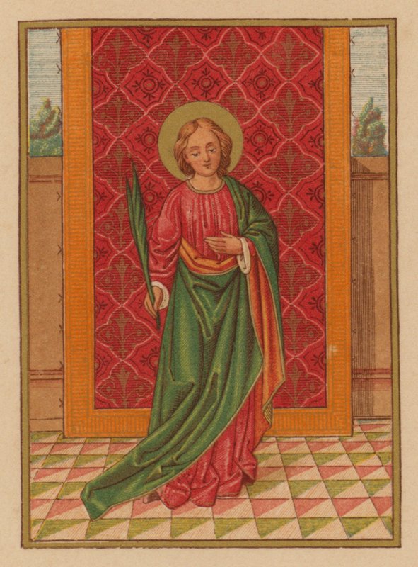 S Lucia（chromolitho） 作者 奥地利学派
