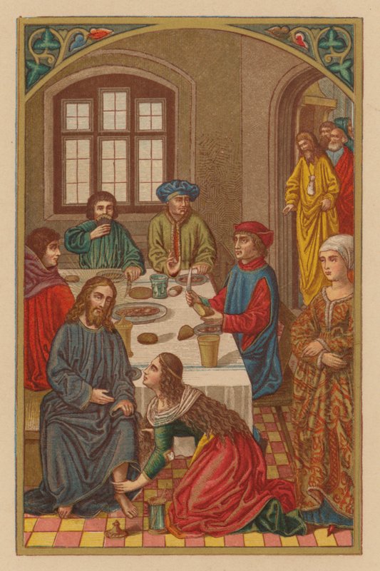 S Maria Magdalena (chromolitho) 作者 奥地利学派