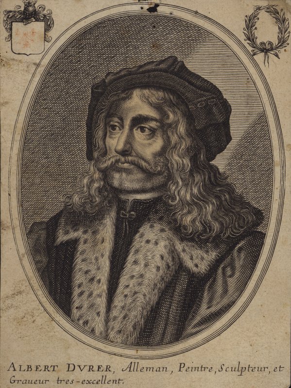 Albrecht Durer，德国画家和版画家（版画） 作者 巴尔萨扎·蒙科内特