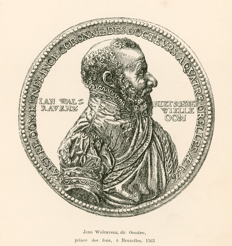 Jean Walravenz，1563年在布鲁塞尔被称为愚人王子Oomken 作者 比利时学校