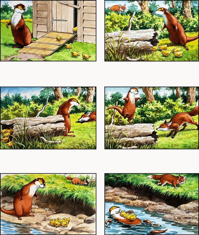 水獭翻尾 作者 伯特·费尔斯特德