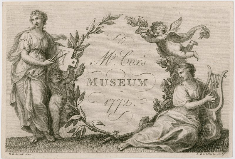 考克斯先生的博物馆，1772年 作者 比亚乔·丽贝卡（Biagio Rebecca）