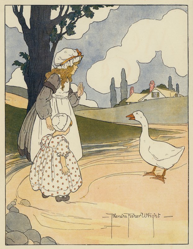 Goosey，Goosey，Gander 作者 布兰奇·费希尔·赖特