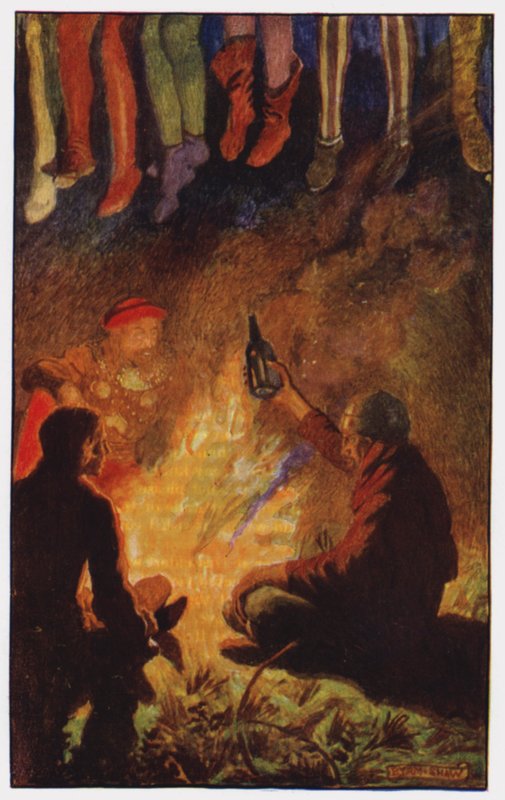 Illustration for The Cloister and The Hearth by Charles Reade (colour litho) 作者 肖姆（之后）