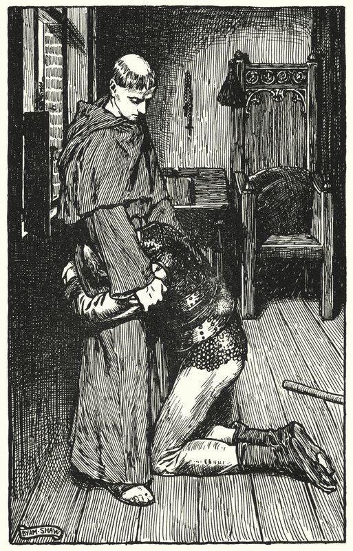 Illustration for The Cloister and The Hearth by Charles Reade (litho) 作者 肖姆（之后）
