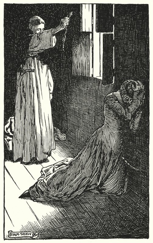 Illustration for The Cloister and The Hearth by Charles Reade (litho) 作者 肖姆（之后）