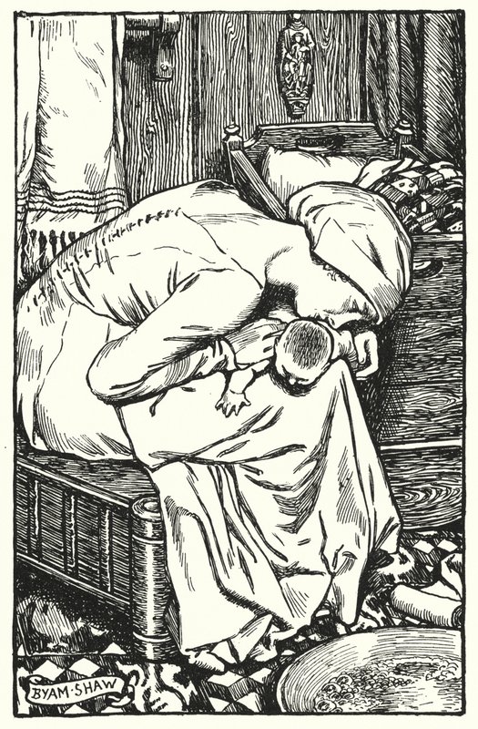 查尔斯·里德的《回廊和壁炉》插图（石版画） 作者 肖姆（之后）
