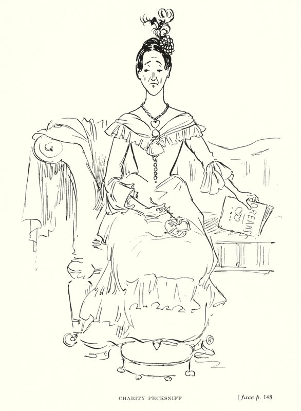 Dickens character: Charity Pecksniff (litho) 作者 爱德华·亨利·汉德利上尉阅读