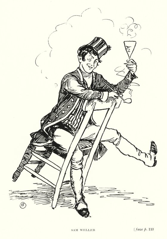 Dickens character: Sam Weller (litho) 作者 爱德华·亨利·汉德利上尉阅读