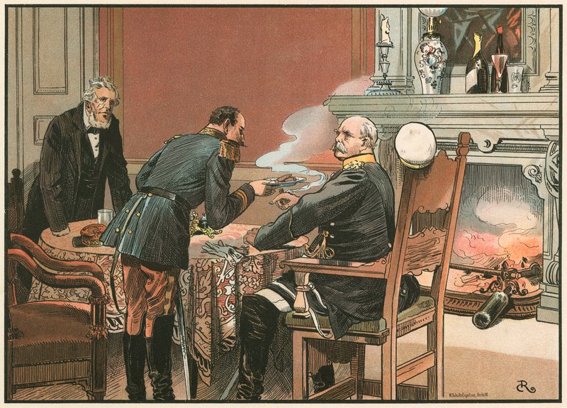 Otto von BIsmarck的生平 作者 卡尔空白