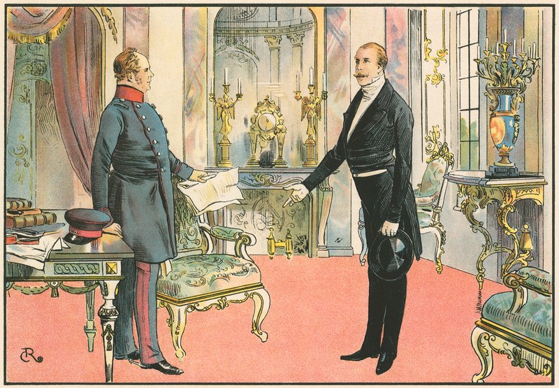 Otto von BIsmarck的生平 作者 卡尔空白
