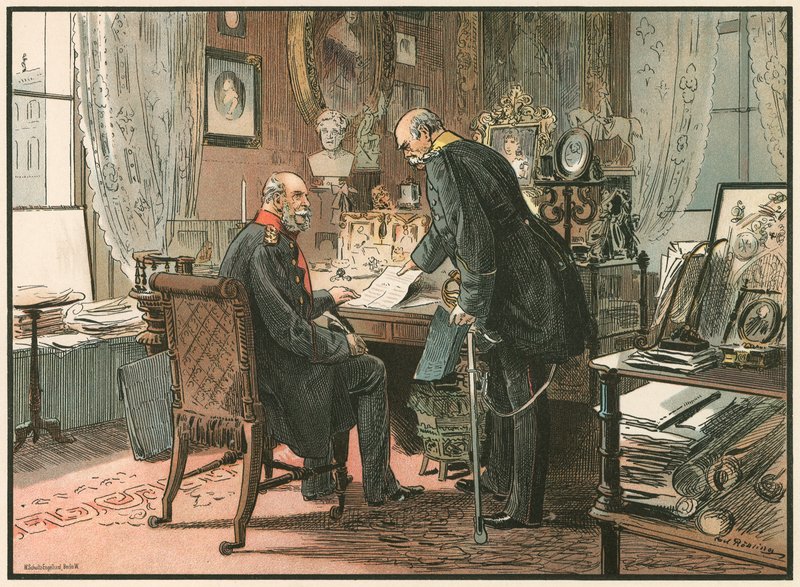Otto von BIsmarck的生平 作者 卡尔空白
