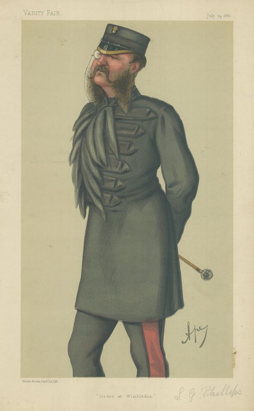Lewis Guy Phillips上校，Grenadier Guards 作者 卡罗佩莱格里尼