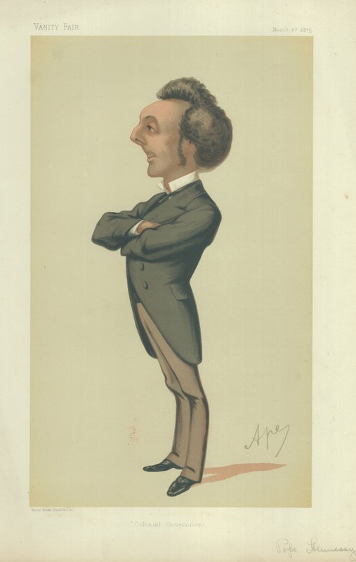 州长John Pope Hennessy阁下 作者 卡罗佩莱格里尼