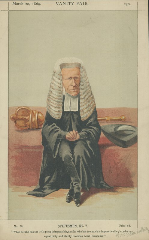 William Page Wood，男爵Hatherley 作者 卡罗佩莱格里尼