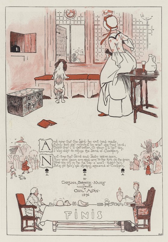 Laird OCockren彩色光刻 作者 塞西尔·查尔斯·温莎·奥尔丁