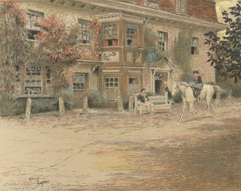 The Anchor Inn，Liphook 作者 塞西尔·查尔斯·温莎·奥尔丁