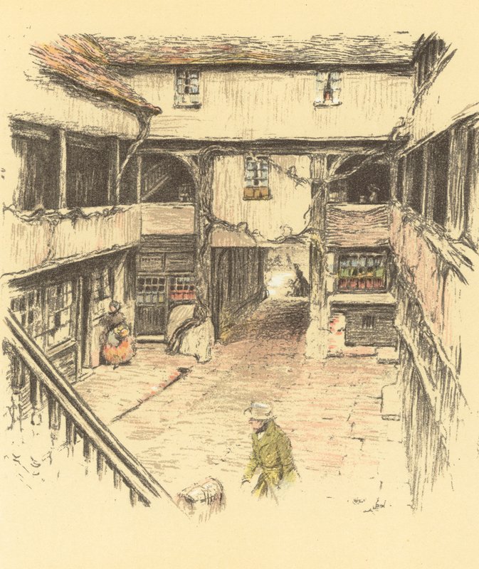 新客栈，格洛斯特 作者 塞西尔·查尔斯·温莎·奥尔丁
