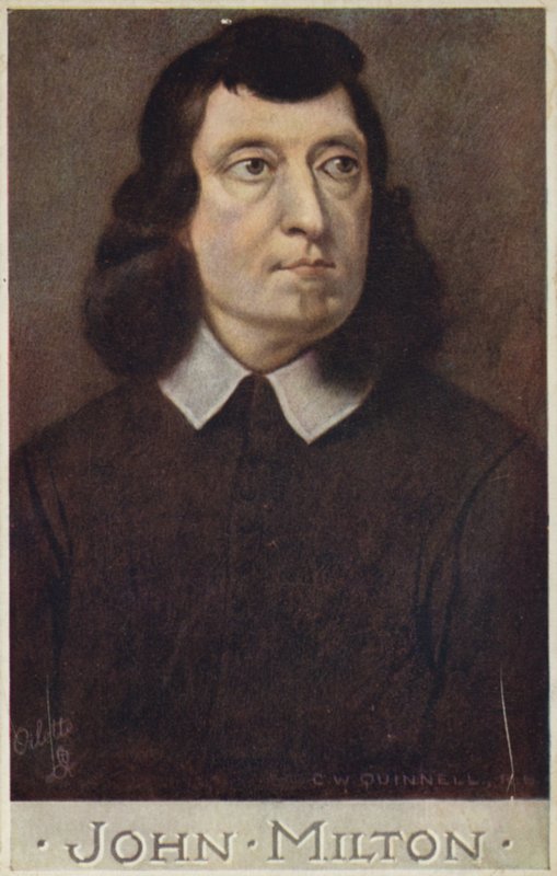 约翰米尔顿（1608-1674），英国诗人 作者 塞西尔·沃森·奎内尔