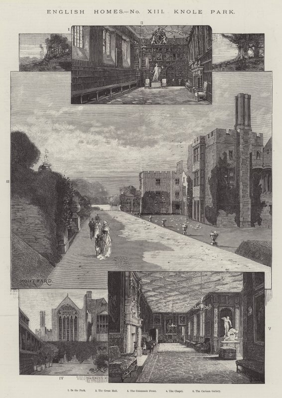 Knole Park 作者 查尔斯·奥古斯特·洛伊