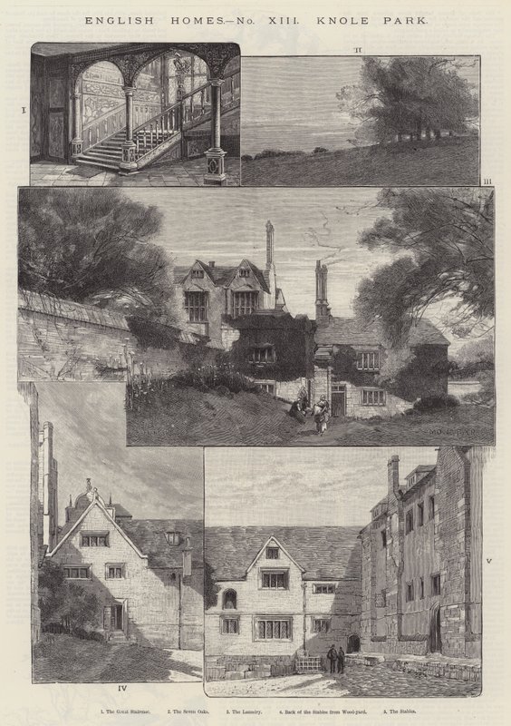 Knole Park 作者 查尔斯·奥古斯特·洛伊