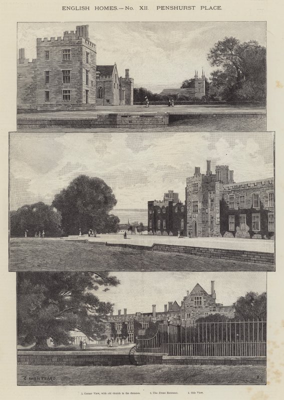 Penshurst Place 作者 查尔斯·奥古斯特·洛伊